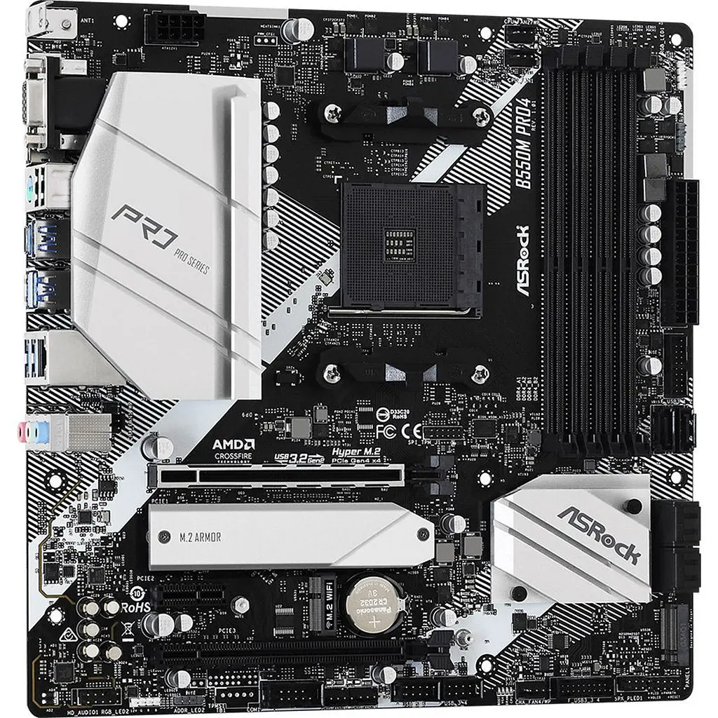 Материнська плата ASRock B550M Pro4 [136440] - фото 3