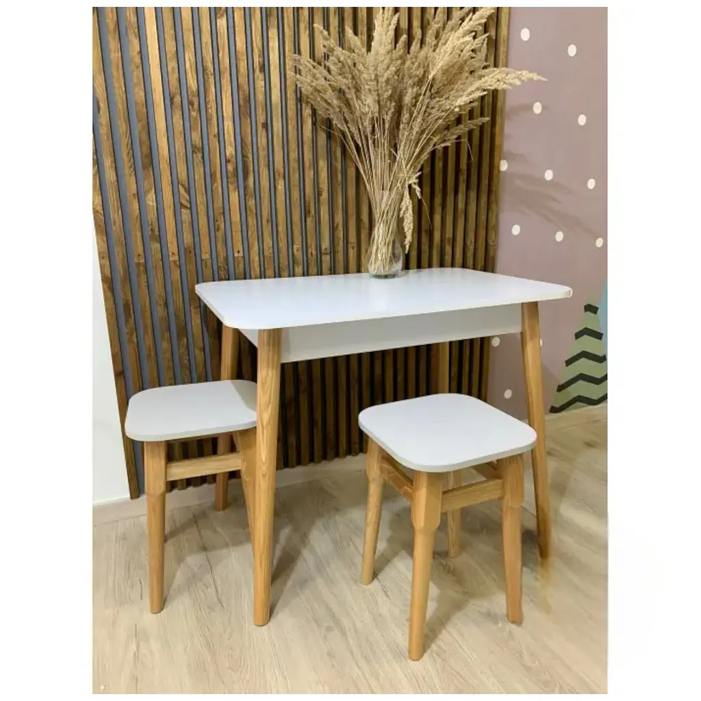 Обідній стіл Lion Маямі-2 дерев'яні ніжки Німфея альба (LION-041003) - фото 2