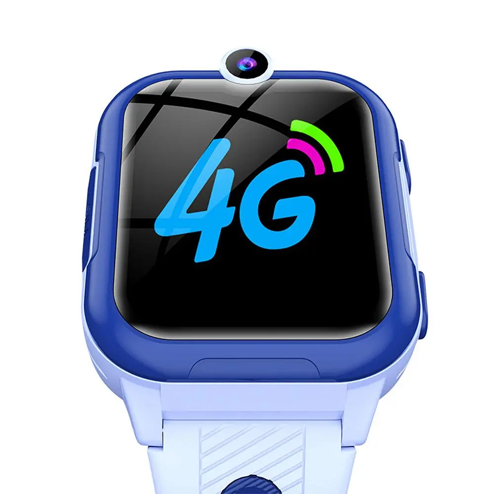 Дитячий смарт годинник Lemfo Y28 з GPS геолокацією, Wi-Fi, відеодзвінками, прослуховуванням, Nano-SIM, кнопкою SOS, голосовим чатом, камерою та вологозахистом IP67 Синій - фото 9