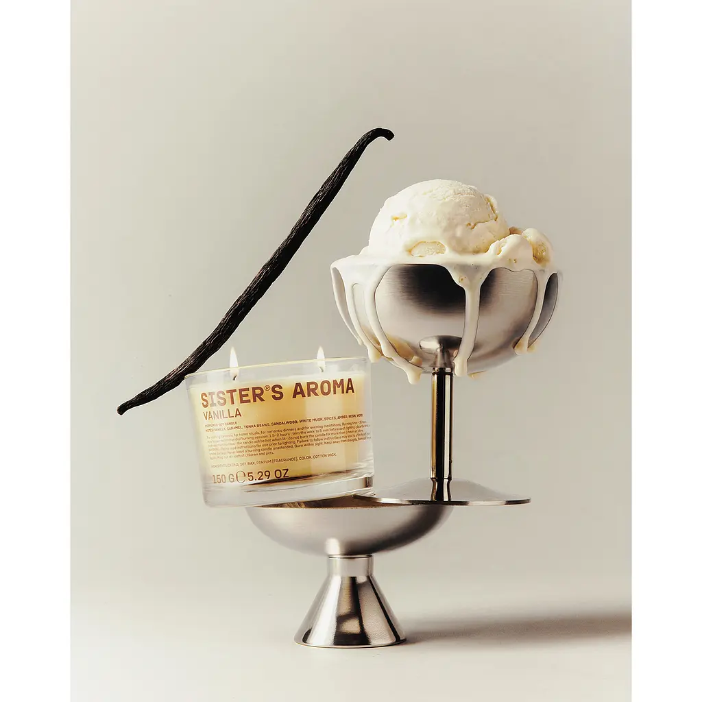 Ароматична свічка Sister's Aroma Vanilla 150 г - фото 2