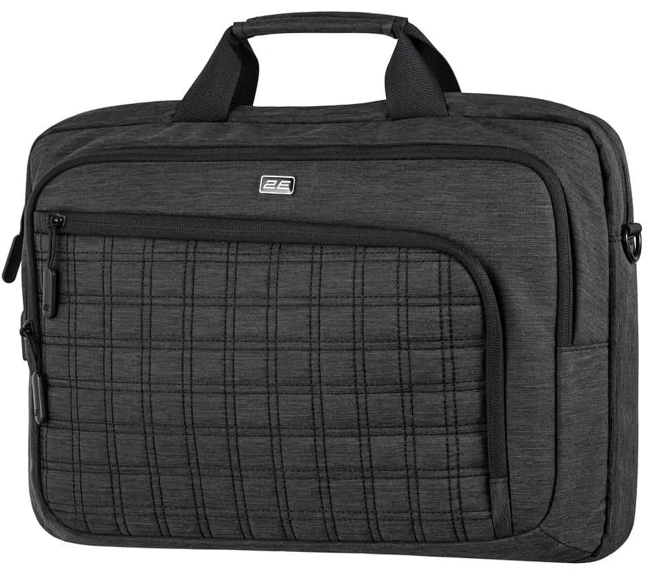 Сумка для ноутбука 2E 16" CrossSquares, Black (2E-CBN9198BK) - фото 2