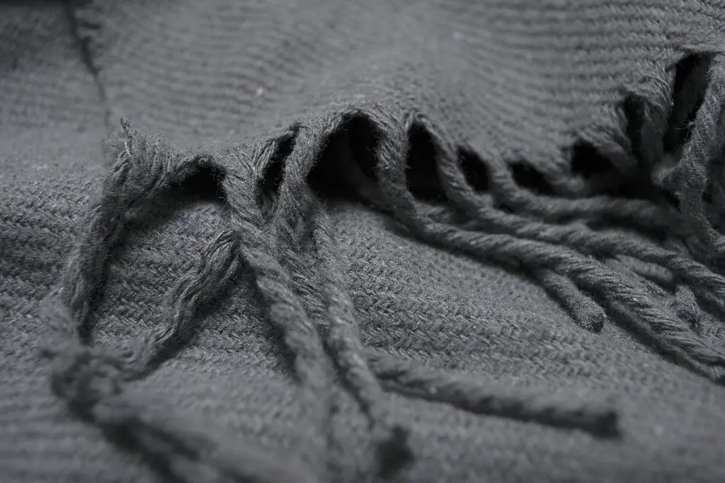 Плед Lotus Home - Bergen антрацит 200x220 - фото 5