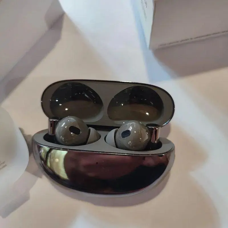 Бездротові навушники Realme Buds Air 6 Pro (RMA2401) стерео гарнітура в кейсі Titanium Twilight - фото 6