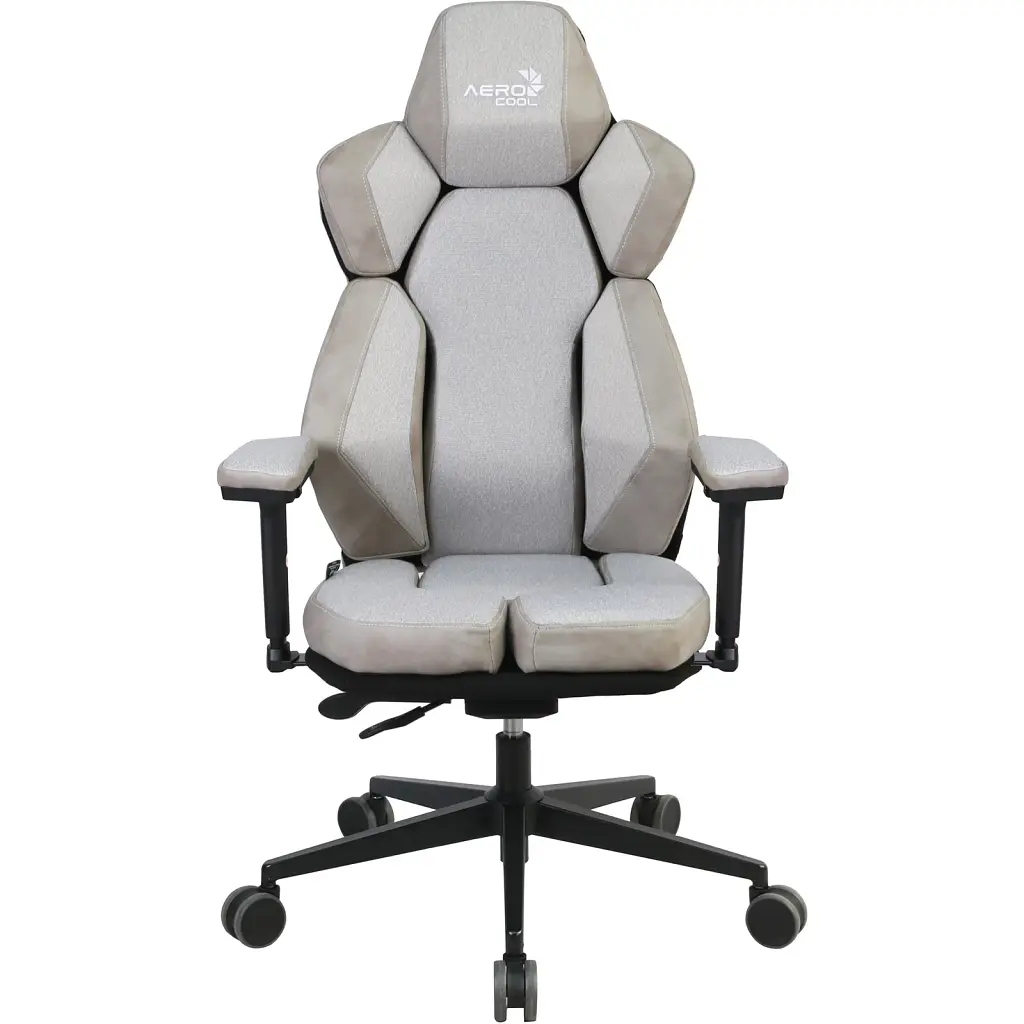 Крісло для геймерів AeroCool XTAL Loft Air Light Grey (TEGC-2100104.41) - фото 7