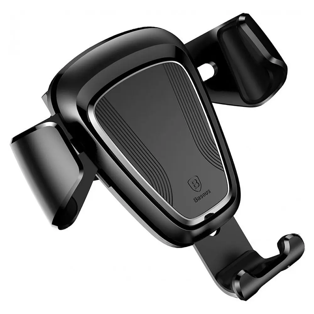 Універсальний автомобільний тримач док-станція Baseus для телефону Car Holder Gravity SUYL-01 Чорний (600006954) - фото 2