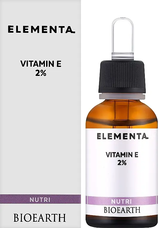 Сироватка для обличчя Bioearth Elementa Nutri Vitamin E 2% 30 мл - фото 2