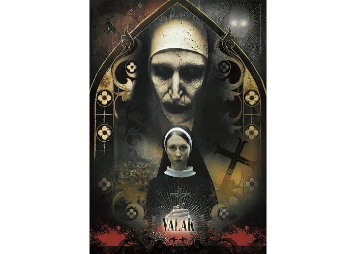 Пазл Clementoni Головна героїня фільму Черниця 2 (The Nun II Theme - Valak Puzzle - 1000 pcs.), 1000 ел. (37098) - фото 2
