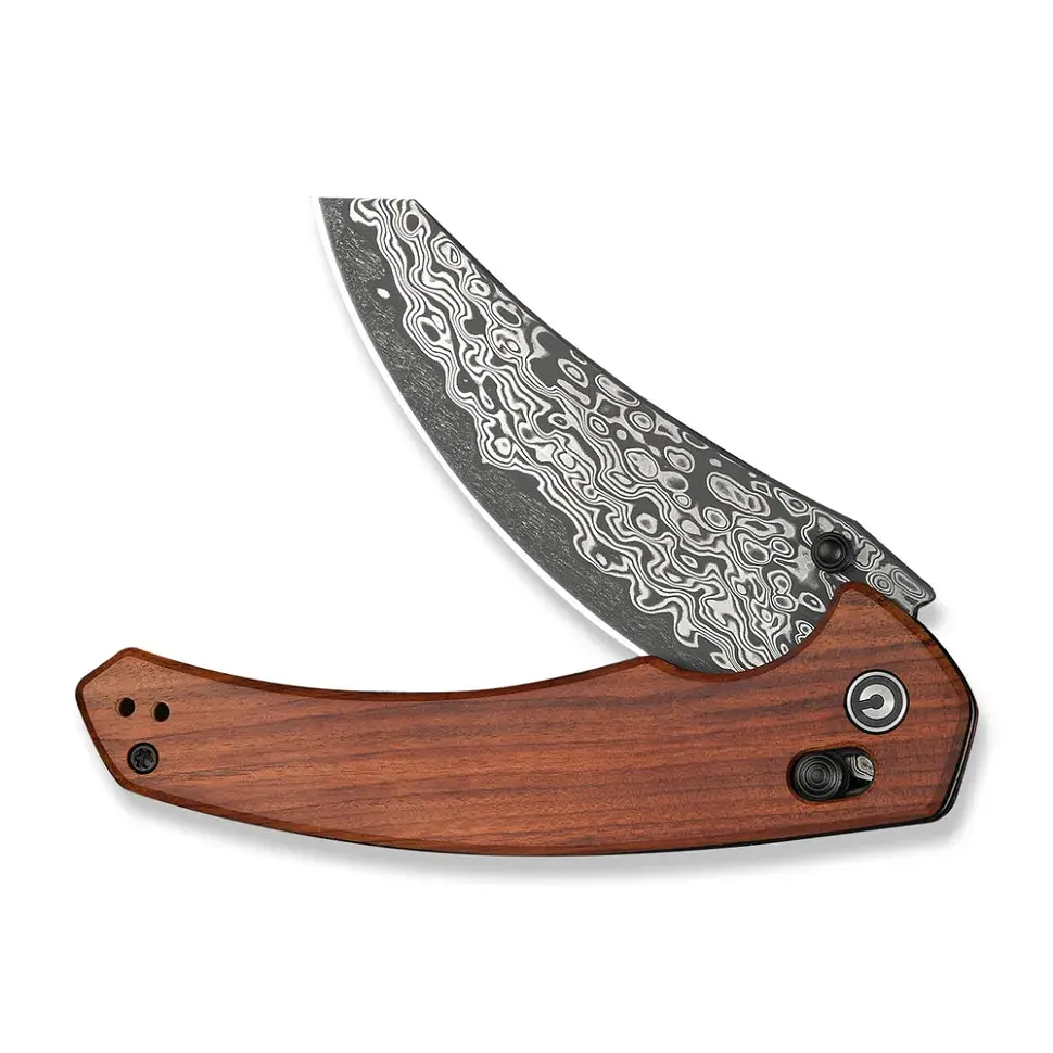 Ніж Civivi Sixgill, Guibourtia Wood, Damascus (C24050-DS1) - фото 3