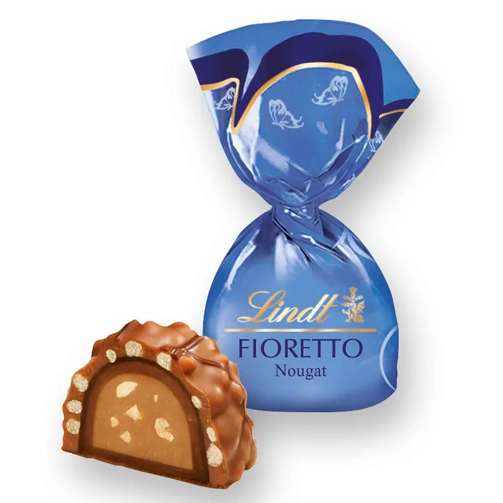 Шоколадні цукерки Lindt Fioretto Minis Nougat 115г - фото 2