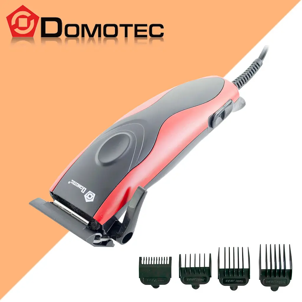 Машинка для стрижки Domotec MS-3304, тример для волосся, набір для гоління, 12 Вт, з насадками - фото 3