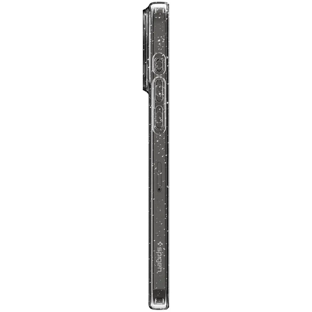 Чехол для мобильного телефона Spigen Apple iPhone 15 Pro Liquid Crystal Glitter Crystal Quartz (ACS06701) - фото 7