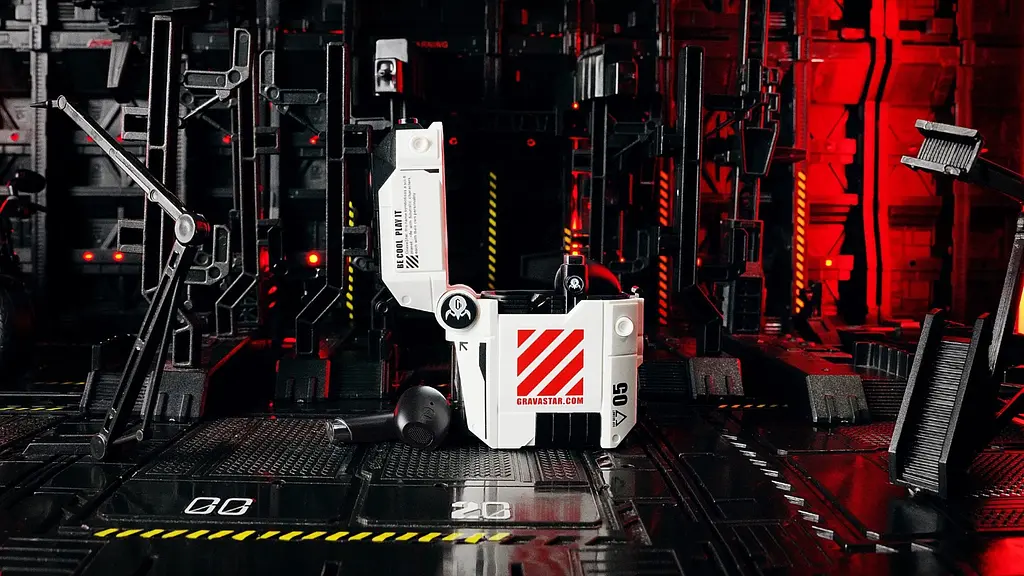 Наушники GravaStar TWS Sirius P5 BT 5.2 IPX4 Defense Mecha (GRAVASTARP5_MECHA_WHT_V2) - фото 7