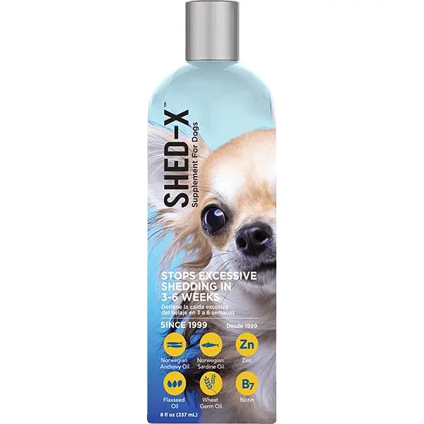 SynergyLabs Shed-X Dog СИНЕРДЖИ ЛАБС ШЕД-ІКС ДОГ добавка для шерсті собак,проти линьки, 237 мл