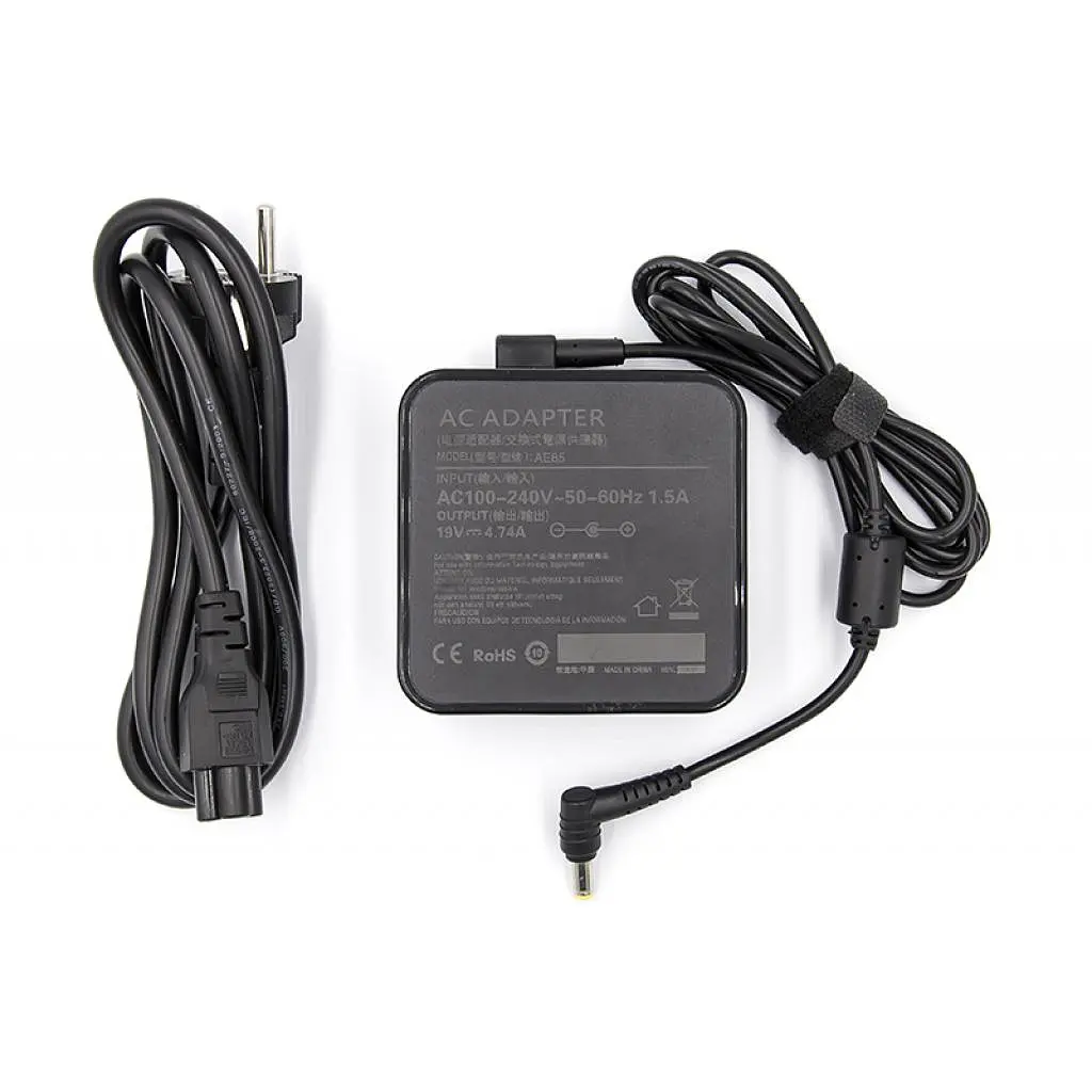 Блок питания для ноутбука PowerPlant ACER 220V, 19V 90W 4.74A (5.5*1.7) wall mount (WM-AC90F5517) - фото 2