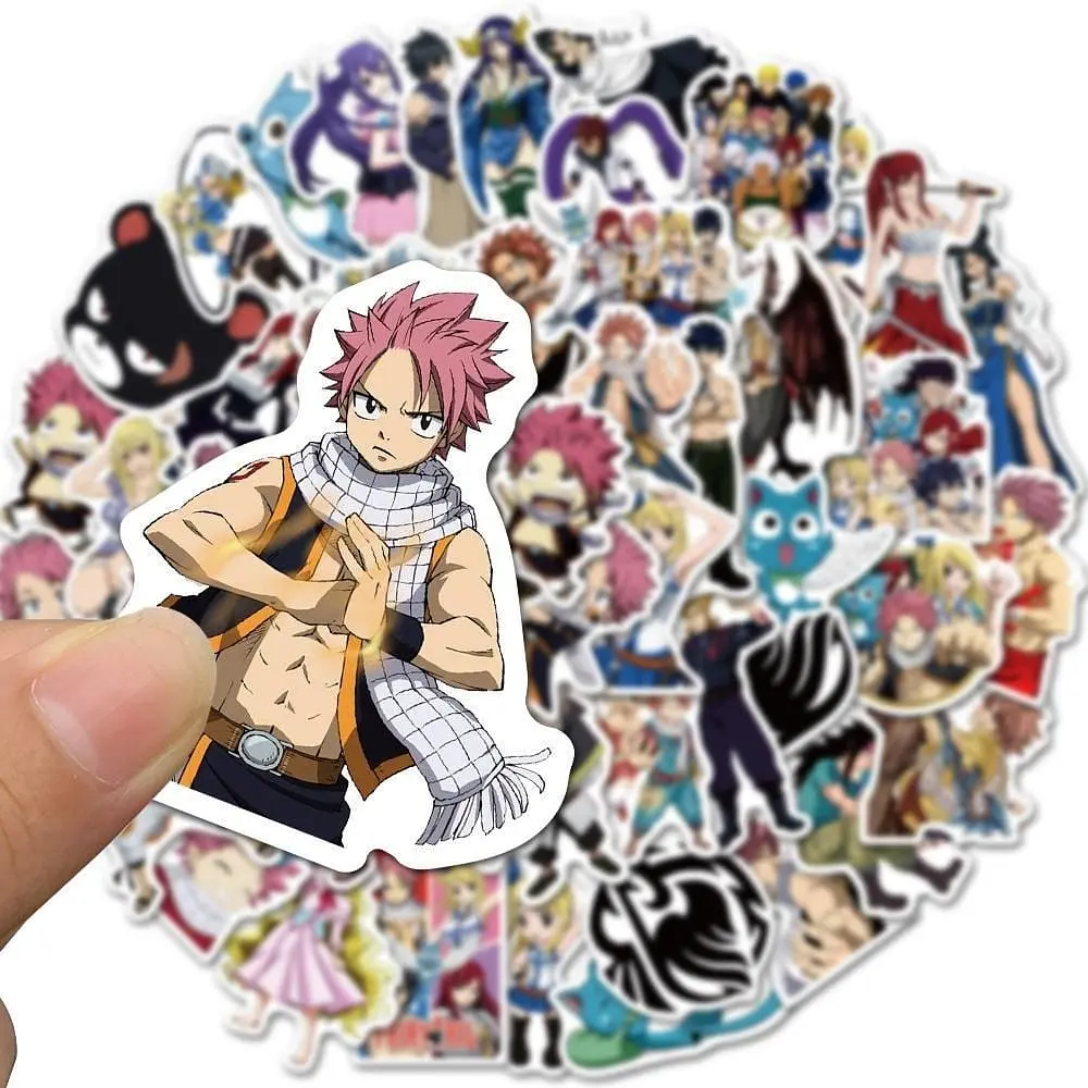 Стикерпак GeekLand Fairy Tail 50 штук - фото 4