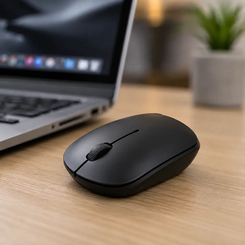 Мишка MOUSE 218 Wireles / Комп'ютерна мишка бездротова для ПК та ноутбуків / Мишка чорна Bluetooth - фото 2