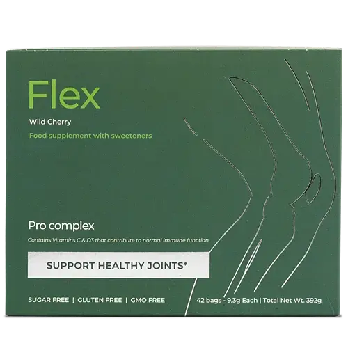 Дієтична добавка Flex Pro Collagen Дика вишня для підтримки суглобів 42 стіки