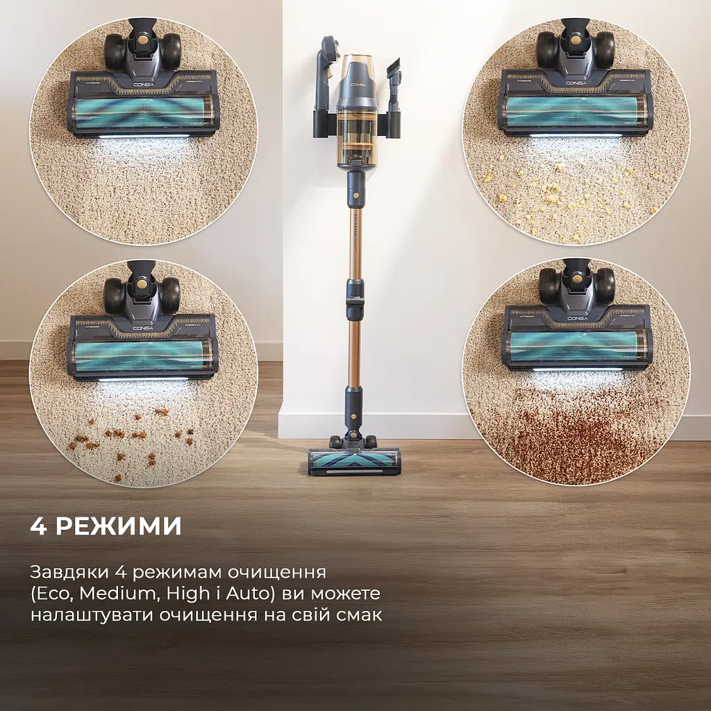 Беспроводной пылесос Cecotec Conga Rockstar 10500 Solar AquaPet Flex - фото 8