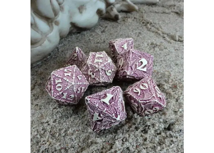 Набор кубиков Dracopolis Dice Set: Yucatan Featherwing , 7 шт. (SDCP02) - фото 3