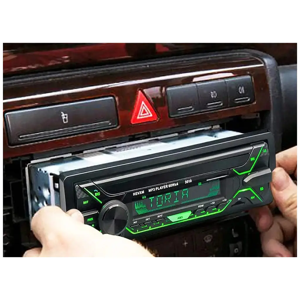Автомагнітола RGB Technology 5258BT F-157 Bluetooth USB TF AUX Радіо 60Wx4, 7 кольорів підсвічування чорна - фото 8