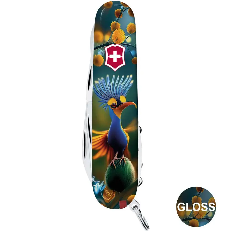 Складаний ніж Victorinox CLIMBER DESIGN Яскрава пташка - фото 6
