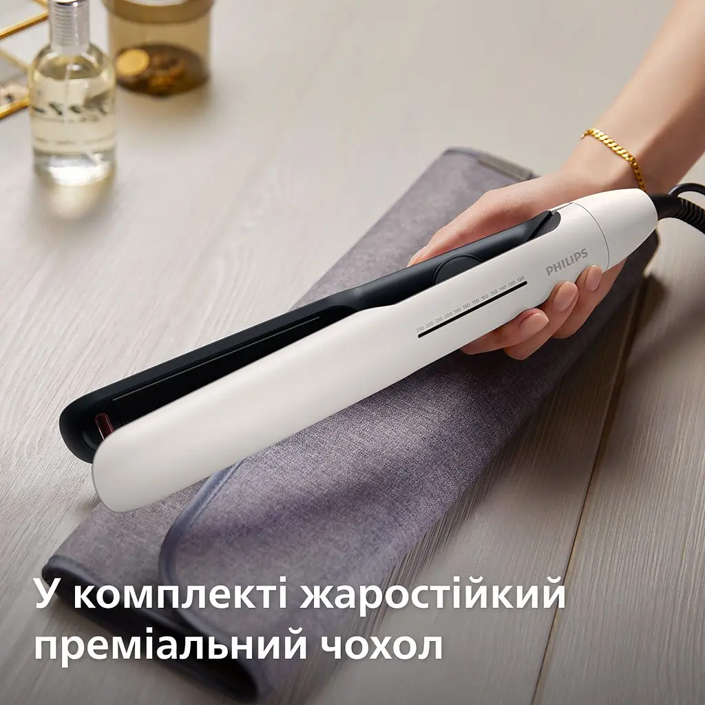 Випрямляч Philips Series 5000 білий (BHS515/00) - фото 13