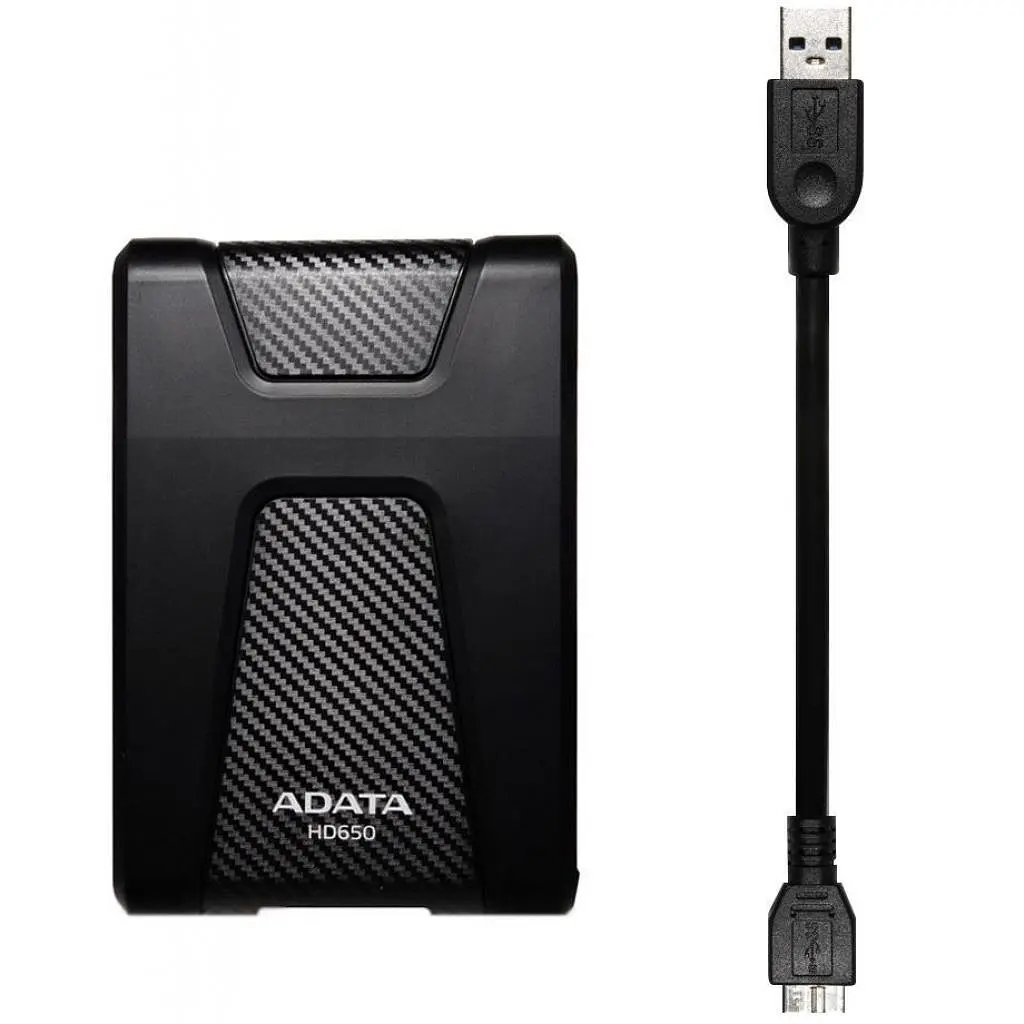 Зовнішній жорсткий диск 2.5" 1TB ADATA (AHD650-1TU31-CBK) - фото 6