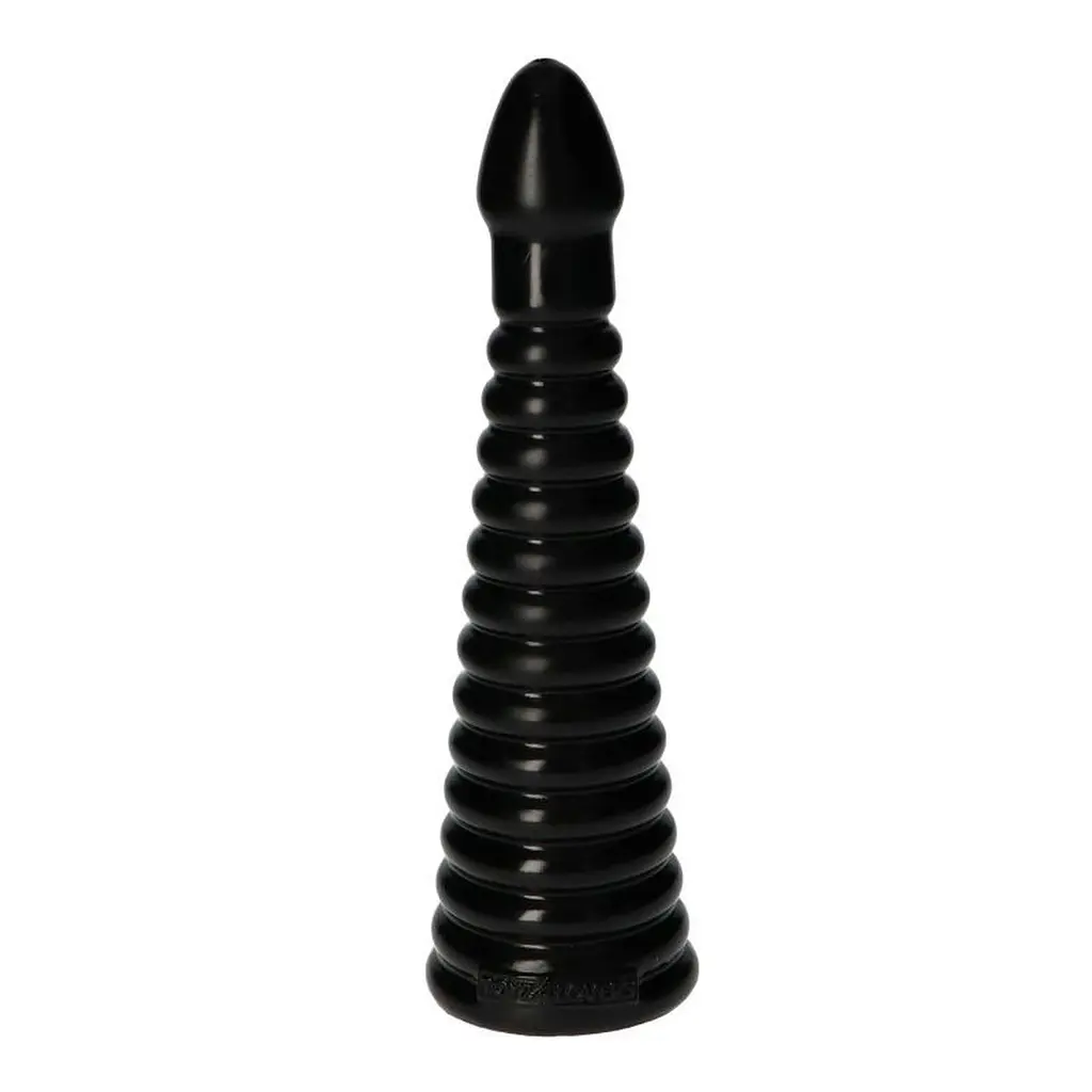 Анальна пробка Toyz4lovers Plug-Italian Cock 10", 26 см (чорний) - фото 2