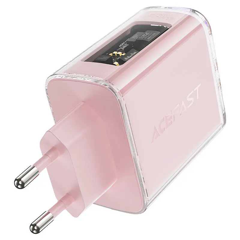 МЗП Acefast A45 Exploration series PD65W GaN (1USB-A/2C) Cherry blossom - фото 2