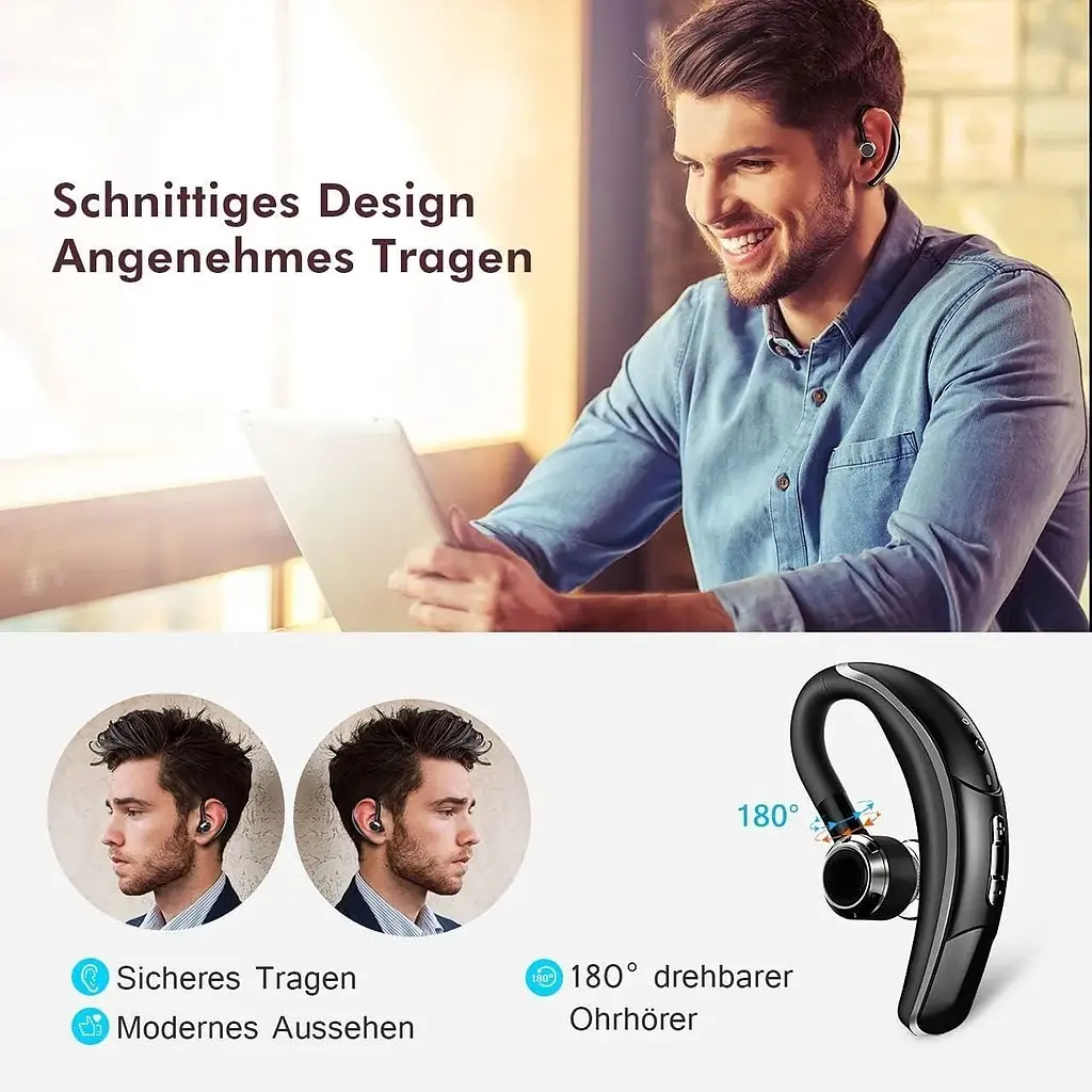 Бездротові навушники CVC6.0 Bluetooth з шумопоглинанням - фото 6