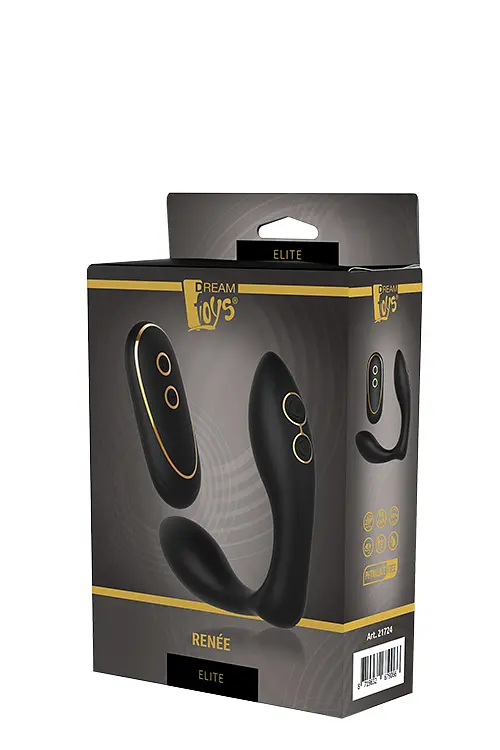 Вибратор Dreamtoys Elite Renee 11.2 см черный - фото 9