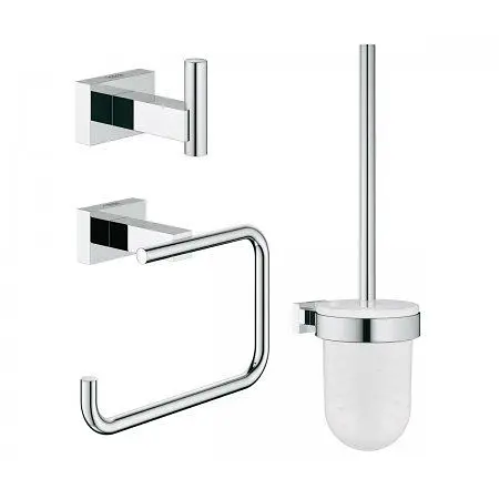 Набір аксесуарів Grohe Essentials Cube 40757001, Хром