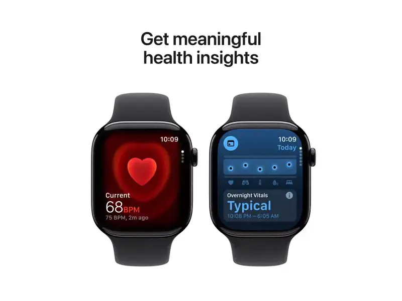Смарт-годинник Apple Watch Series 11 GPS + Cellular 42mm Slate Tit. Case w. Slate Link Bracelet (MF9K4+MXMD3) - фото 4