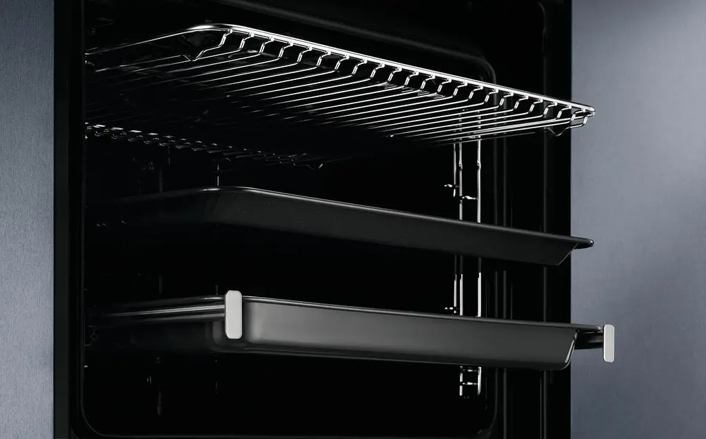 Духова шафа електрична Electrolux А пара дисплей конвекція телескопічні напрямні 65 л чорний - фото 6