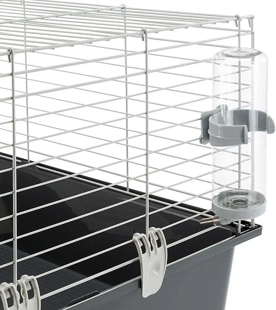 Клітка для кроликів та морських свинок Ferplast Rabbit 100 темно-сіра 95х57х46 см 57052370 - фото 6