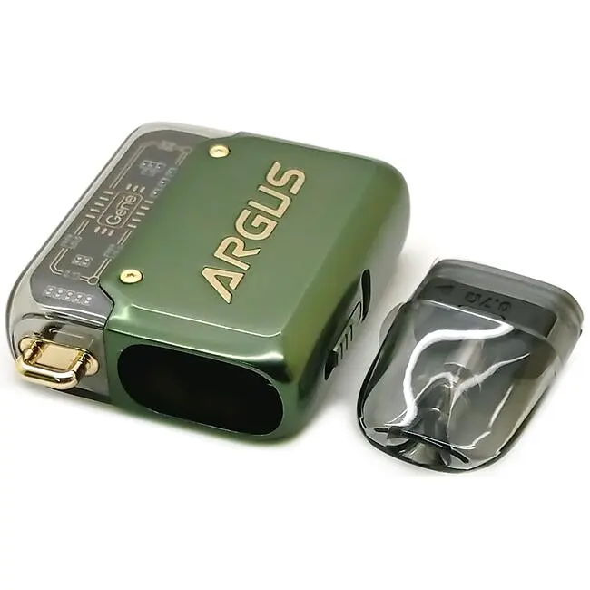 Электронная сигарета под-система VooPoo Argus P1 Pod 800 mAh 2 ml Kit Green (15149) - фото 5