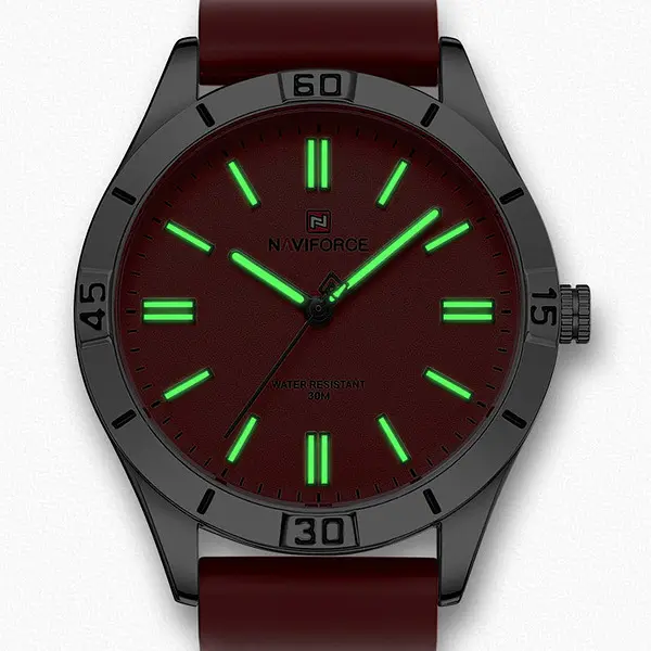Годинник Naviforce Bagira Bordo - фото 8