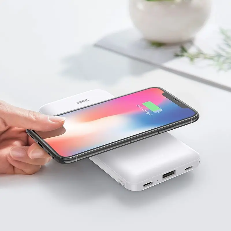 Портативный Аккумулятор Power Bank Hoco J50 Surf 10000 mAh Черный - фото 4