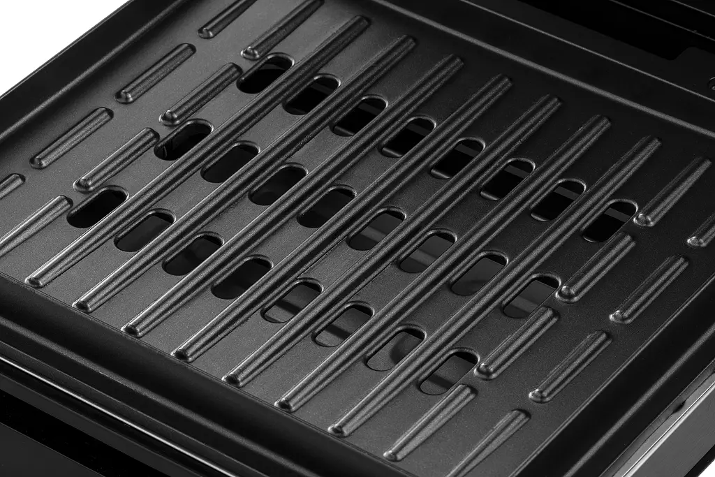 Гриль George Foreman 28000-56 Smokeless Grill 1575 Вт антипригарное покрытие белый/сталь (28000-56) - фото 4