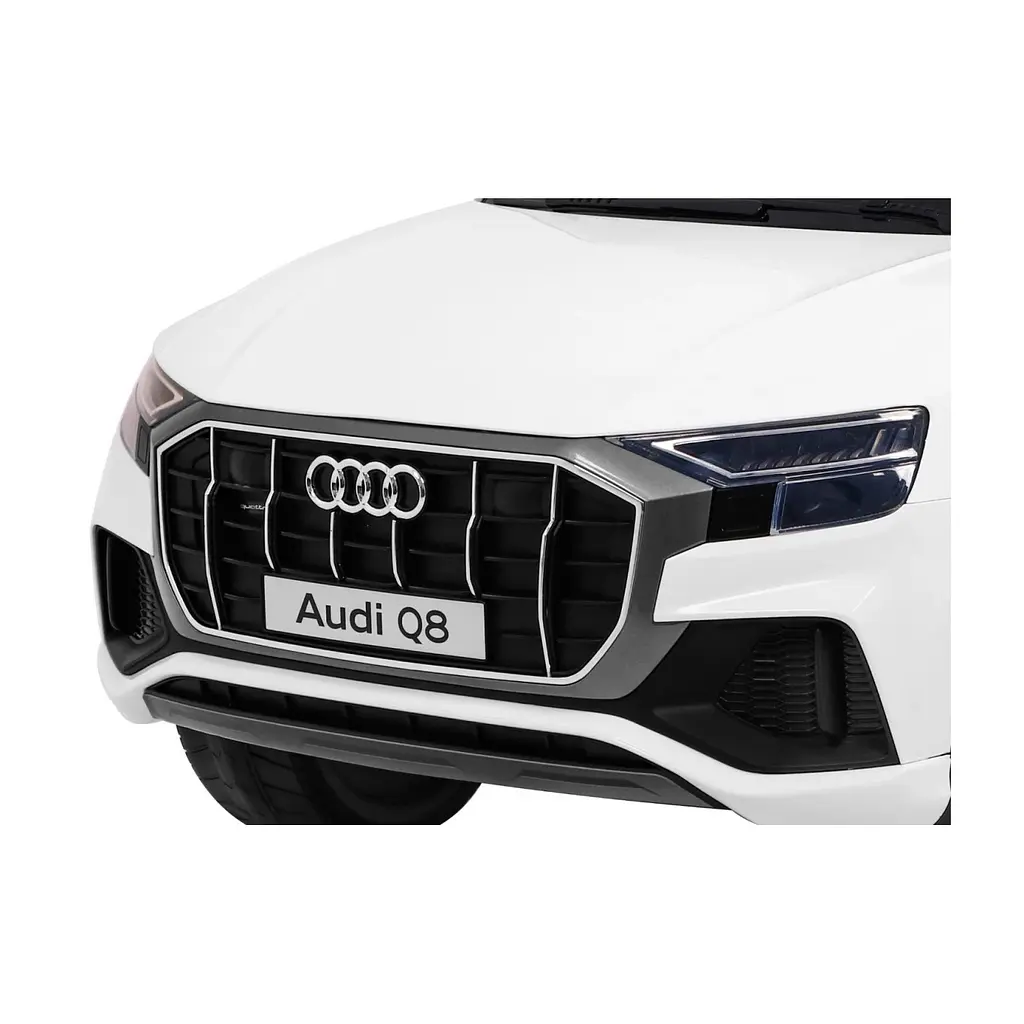 Електромобіль Ramiz Audi Q8 LIFT 12 В на пульті керування, білий (PA.JJ2066.BIA) - фото 2