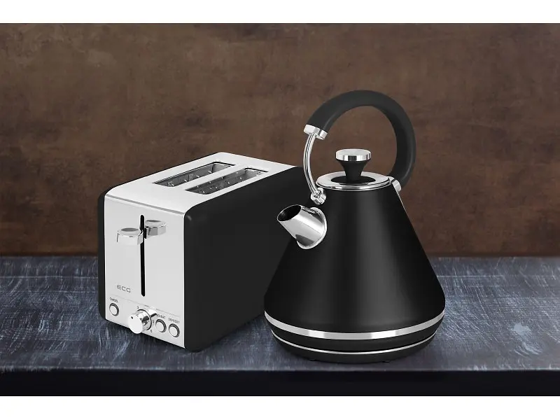 Тостер ECG ST 2708 Tradizione Nero - фото 7