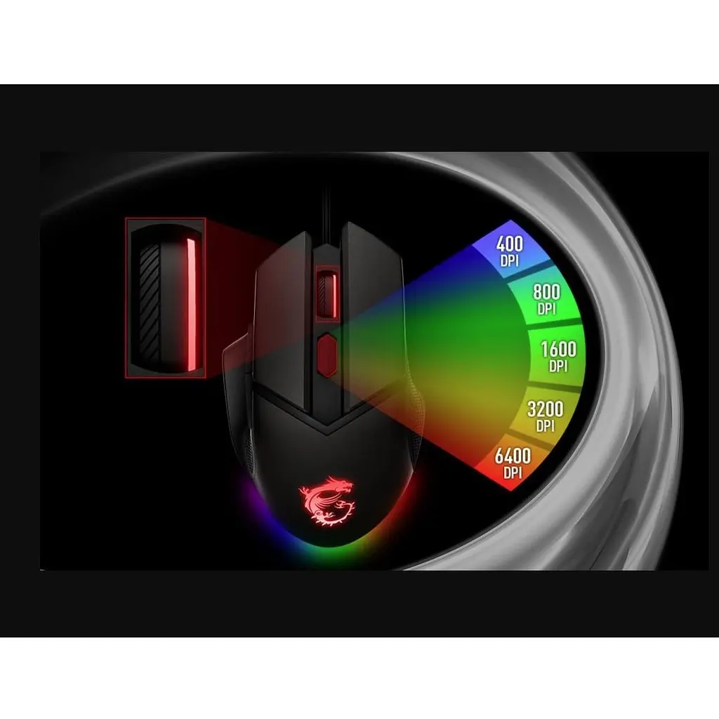 Ігрова миша MSI GM20 Clutch Elite Mouse Gaming - фото 9