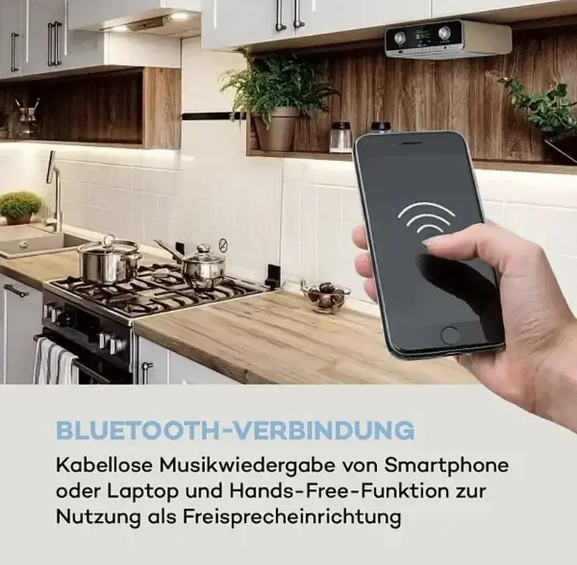 Кухонное радио Auna Connect Soundchef MKII (10037496) - фото 3