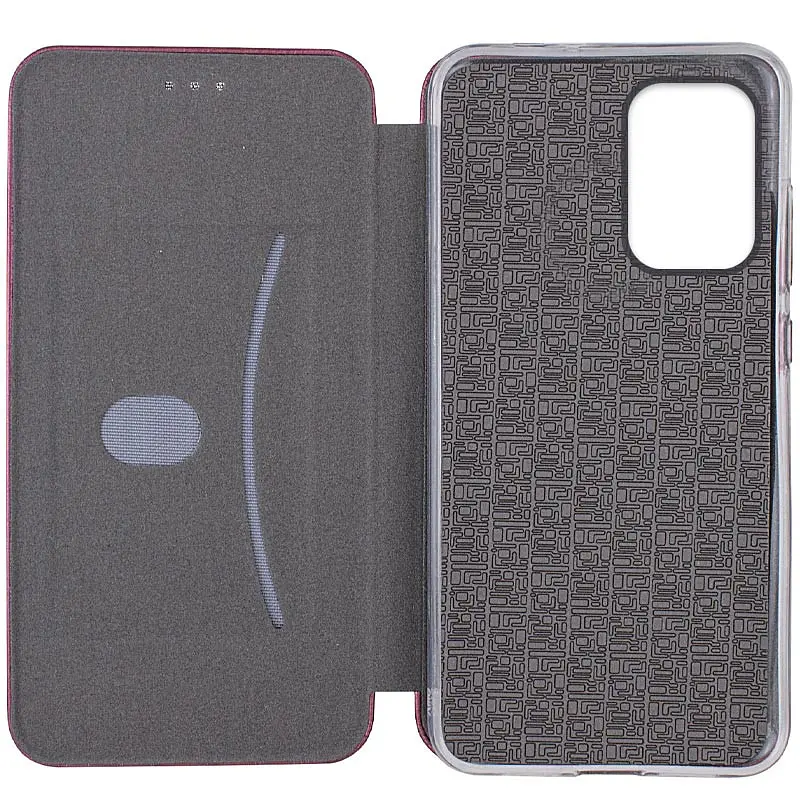 Шкіряний чохол-книжка Classy для Motorola Moto G05 / E15 Бордовий - фото 3