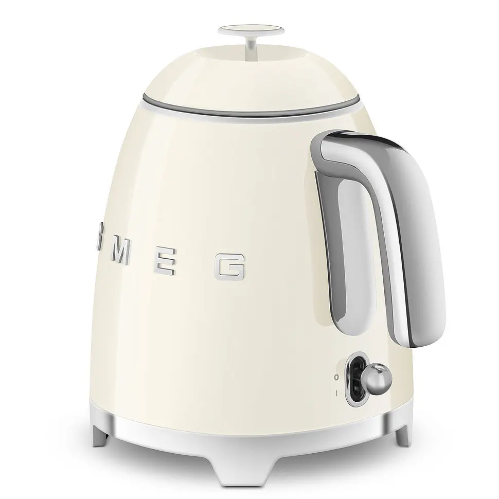 Чайник электрический Smeg (KLF05CREU) Retro Style 50's - 0,8л - кремовий, Кремовий - фото 6
