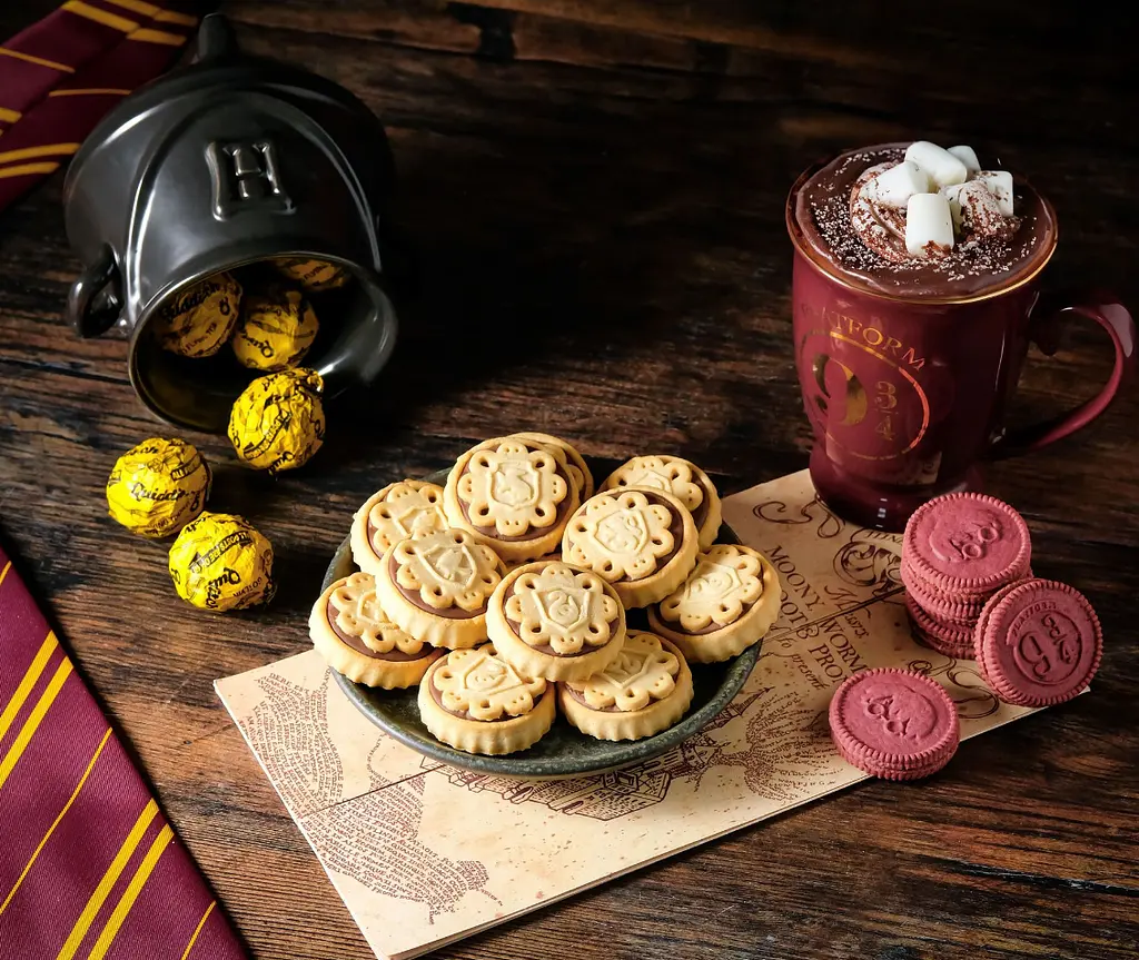 Печиво Harry Potter Hogwarts Cookies з ванільною начинкою 180г - фото 6