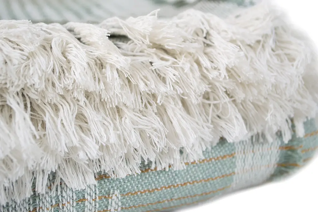 Покрывало Lotus Home - Girona зеленый/горчичный 230x240 - фото 3