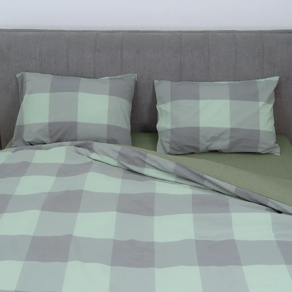 Комплект постільної білизни Tiare євро WASH геометрія 15-ev_Wash-geometry - фото 3