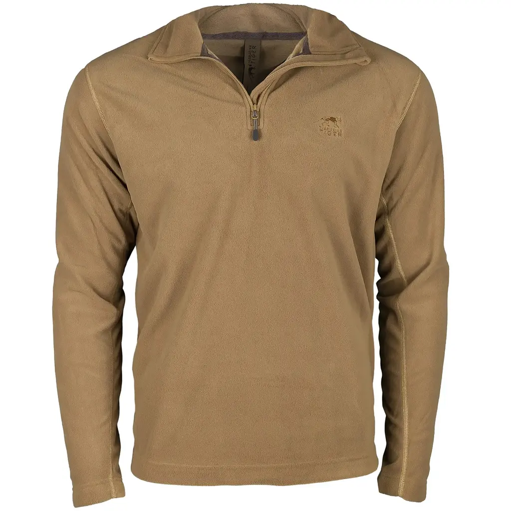 Флісова кофта Tasmanian Tiger Idaho Pullover Khaki XXXL (1033-TT 7653.343-XXXL) - фото 3