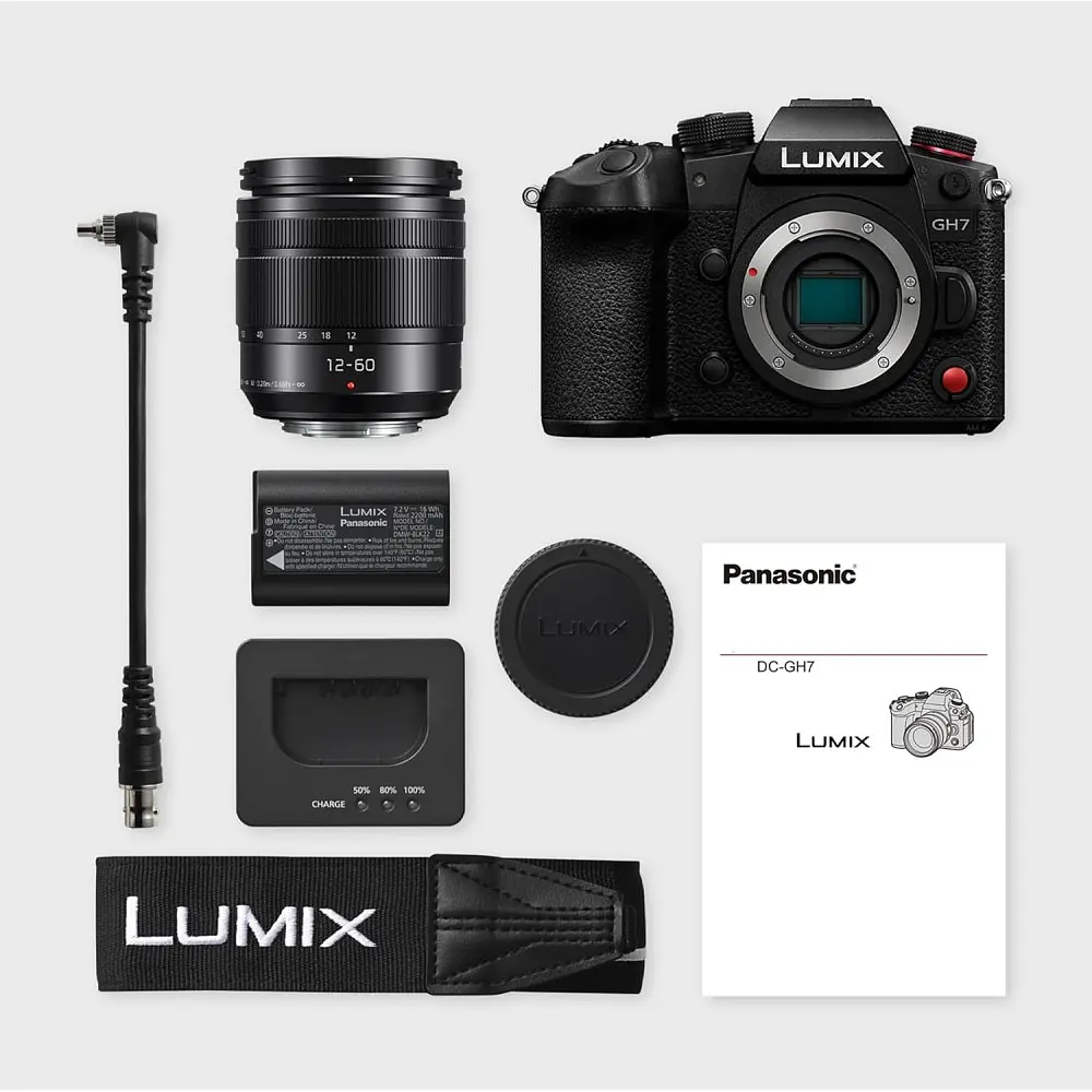 Цифровая фотокамера Panasonic Lumix G DC-GH7ME Kit H-FS12060E f/3.5-5.6 ASPH. POWER O.I.S. - фото 4